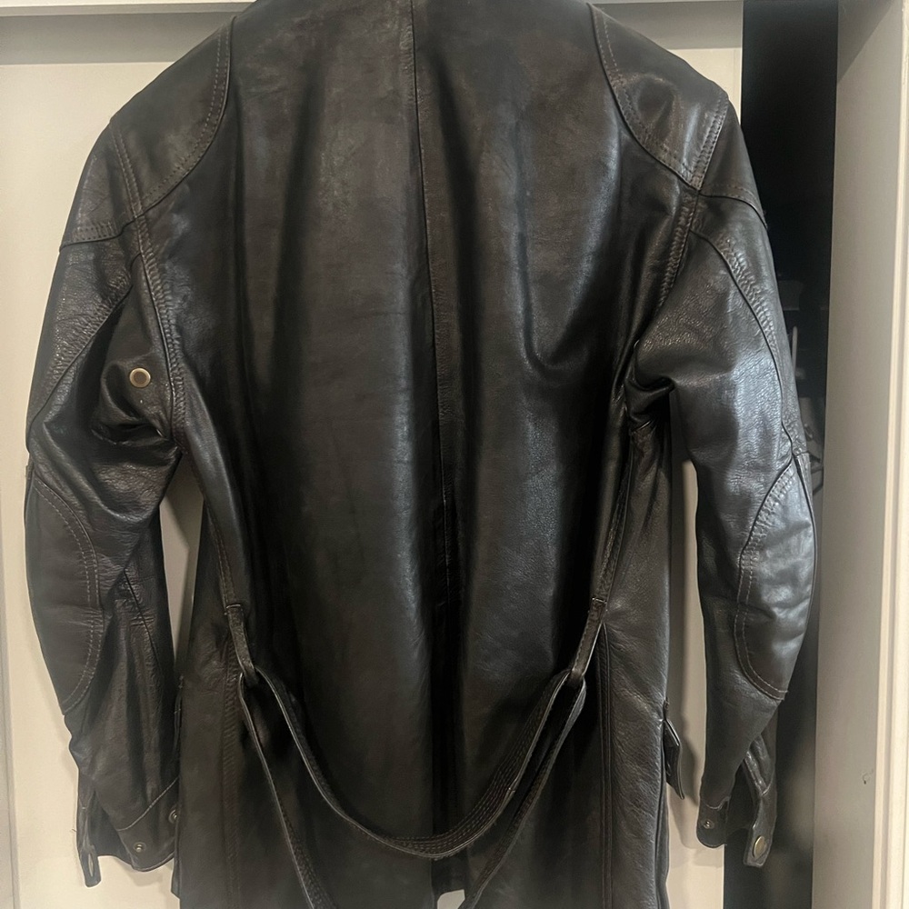 Rare Belstaff Panther Leather Jacket in Summerweight. Small - Picture 2 of 6